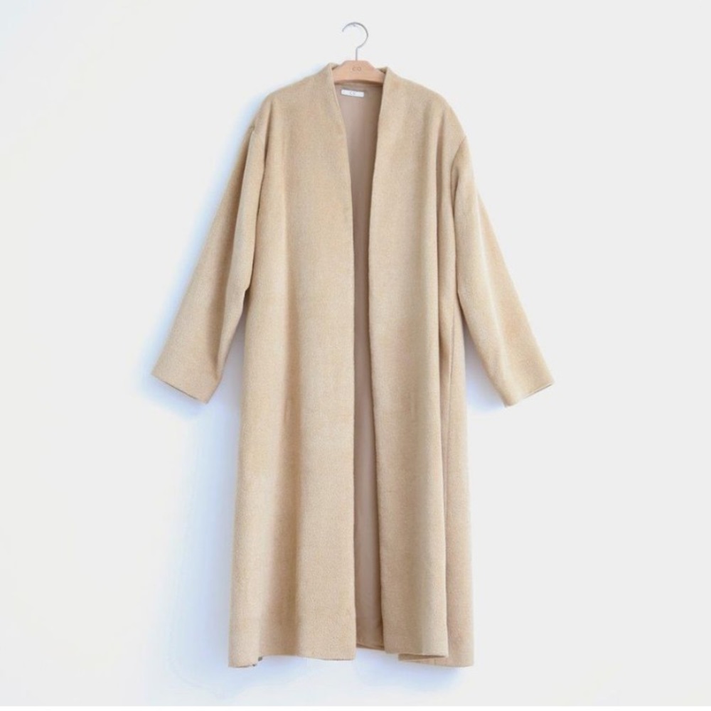 Co Collection Wool Cashmere Flannel Coat